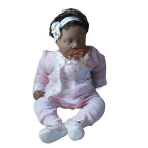 Lee Middleton Romper Series First Born 18" African American Girl FB-D-ROG